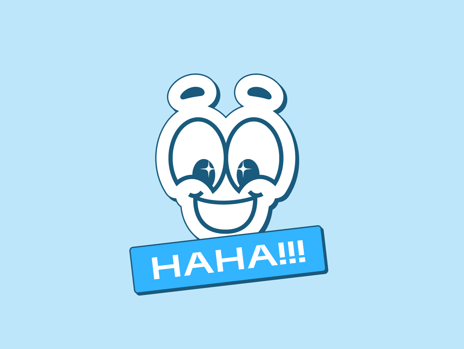 Få mig til at grine!-grafik